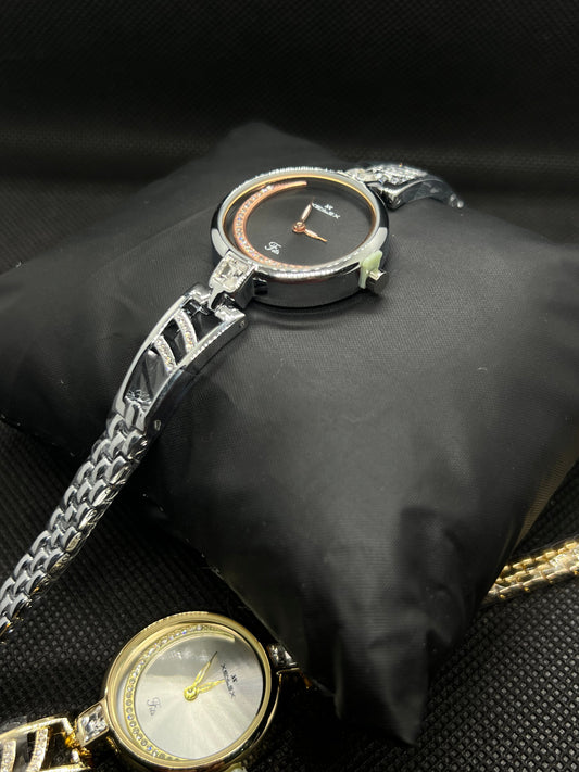 Ladies Chain Watch - Silver